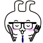 お仕事うさぎLINE絵文字